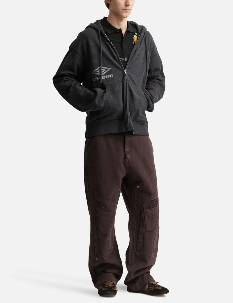 Umbro Umbro X Slam Jam Compact Masked Zip Hoodie - Heavyweight