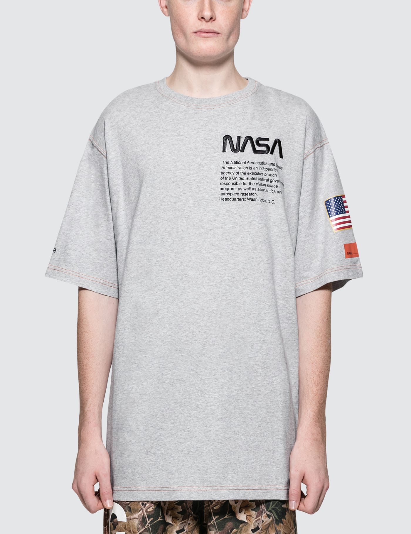 HERON PRESTON® - Nasa Jersey T-Shirt | HBX - HYPEBEAST 為