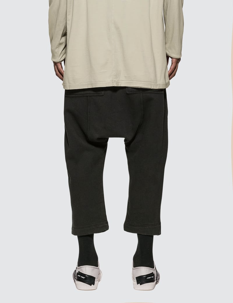 Rick Owens Drkshdw - Drawstring Cropped Pants | HBX - Globally