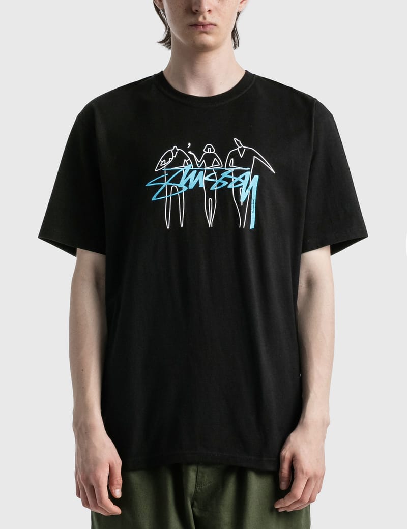 Stüssy - 3 People T-Shirt | HBX