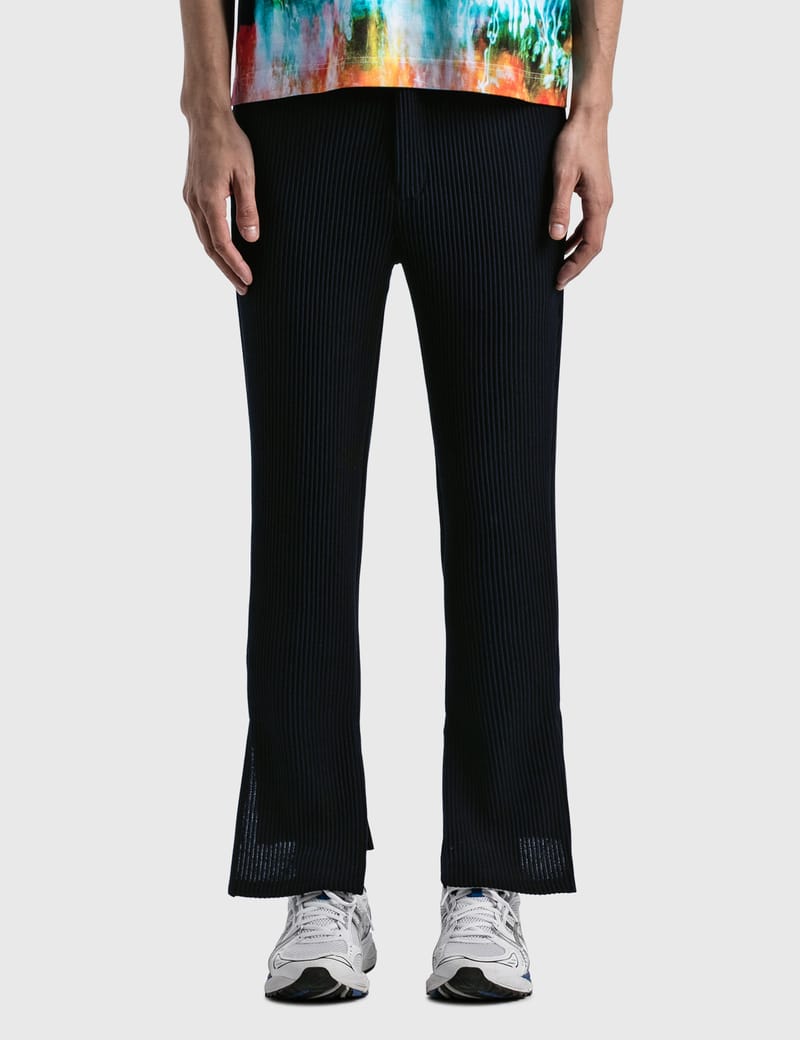 JieDa - Ripple Slit Slacks | HBX - Globally Curated Fashion and