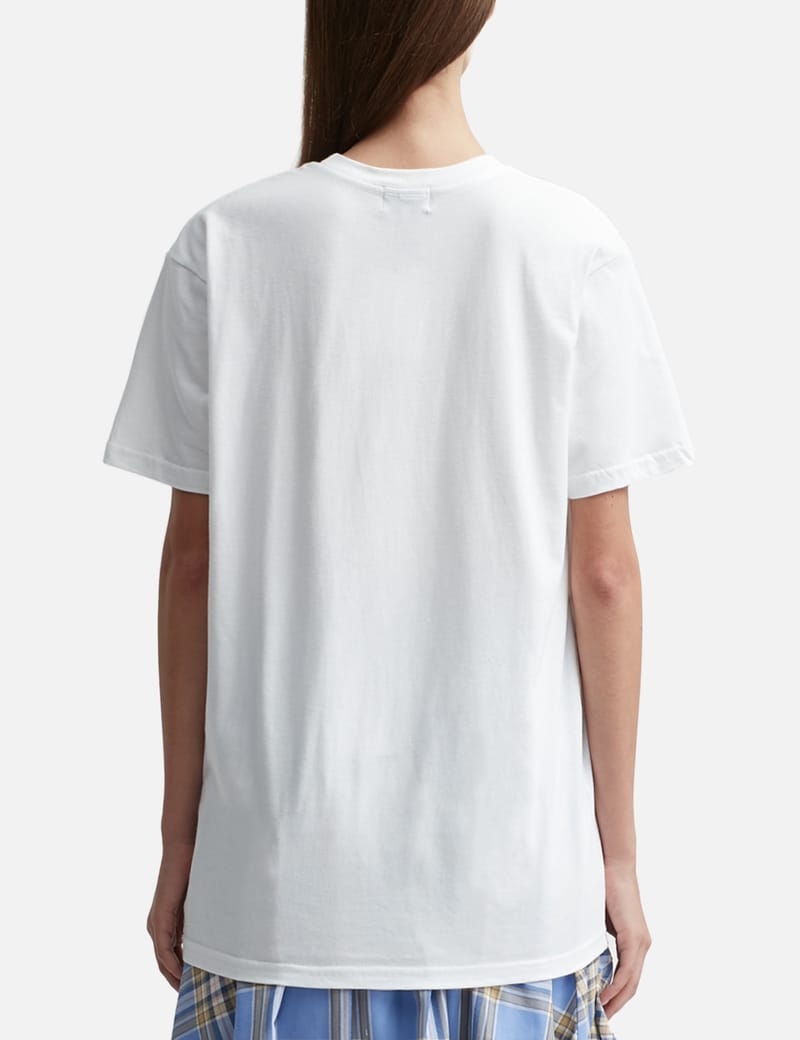 Collina Strada: Black Printed T-shirt | SSENSE