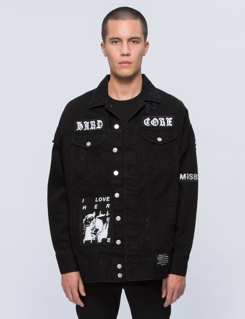 ジャケット・アウター MISBHV Heads Damage DenimJacket MISBHV Heads Damage DenimJacket 【公式通販】