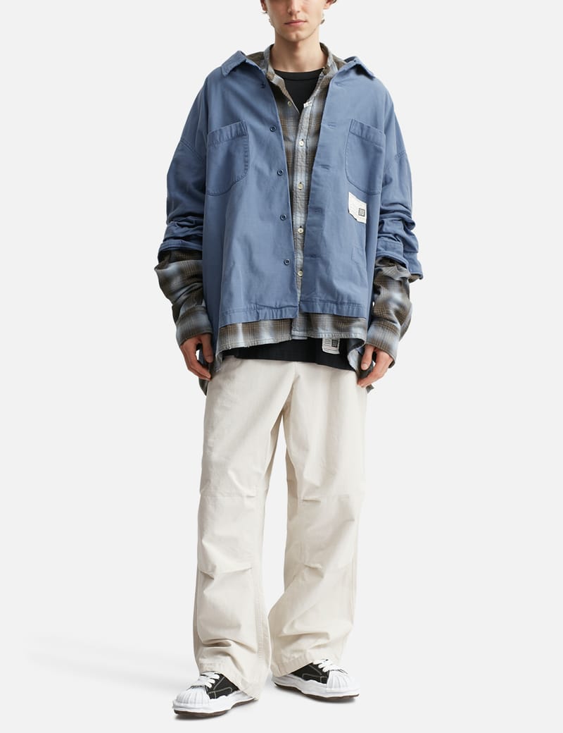 Maison Mihara Yasuhiro - Layered Long Sleeve Shirt | HBX