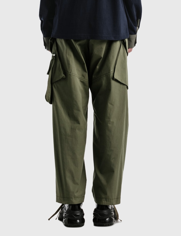Sacai - Cotton Oxford Pants | HBX - Globally Curated Fashion and ...