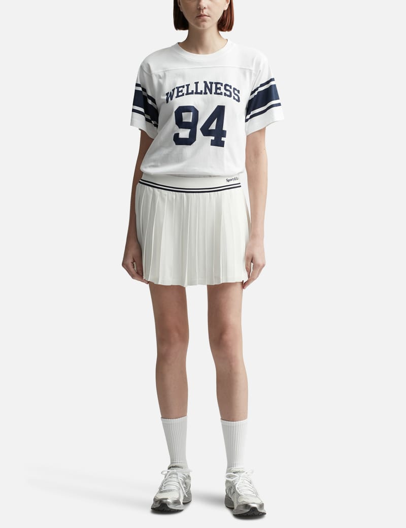 Sporty & Rich - Classic Logo Pleated Skirt | HBX - Globally