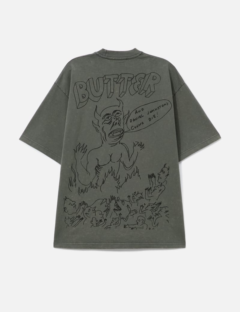Butter Goods X Daniel Johnston Satan T-Shirt - Limited edition