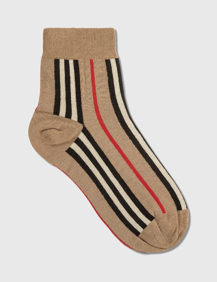 Burberry - Icon Stripe Intarsia Ankle Socks | HBX - Globally Curated ...