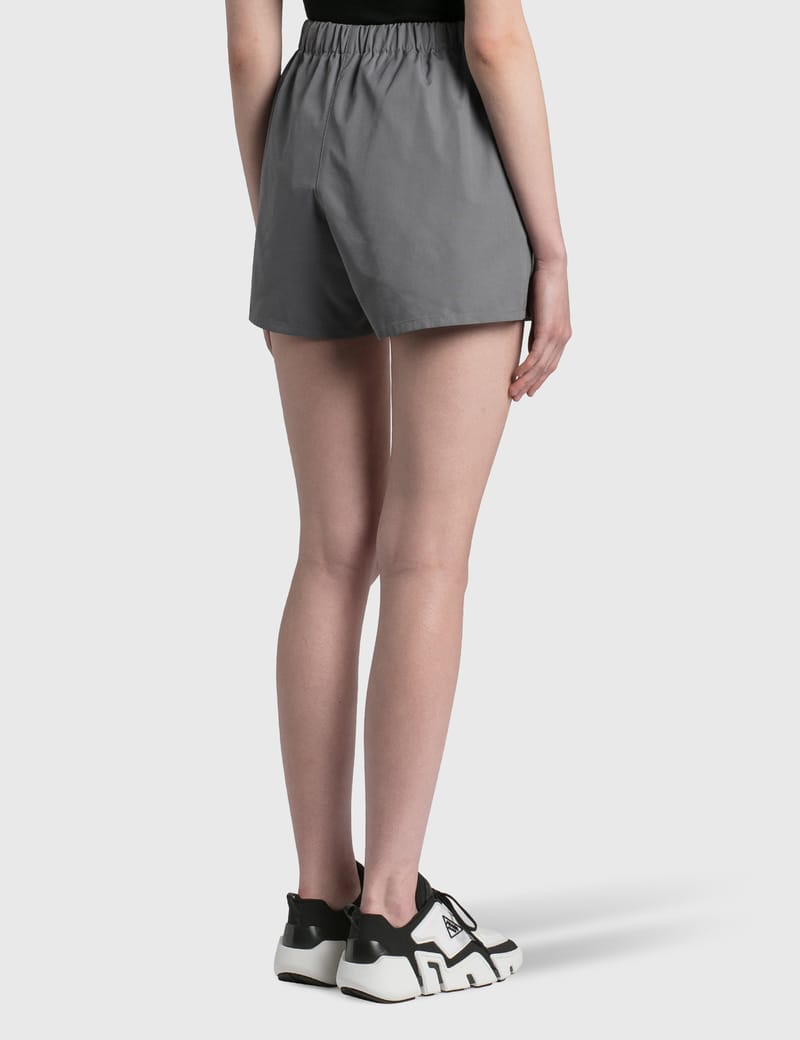 Prada - Poplin Shorts | HBX - Globally Curated Fashion and