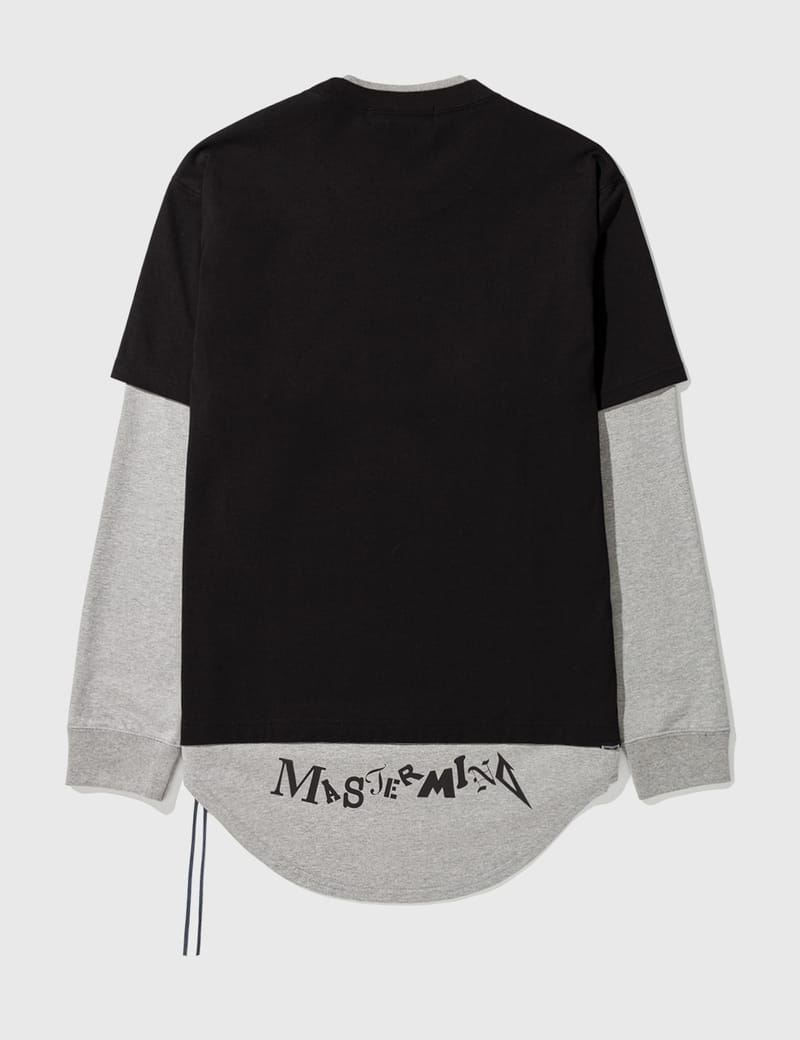 Mastermind World - Layered Long Sleeve T-shirt | HBX - Globally