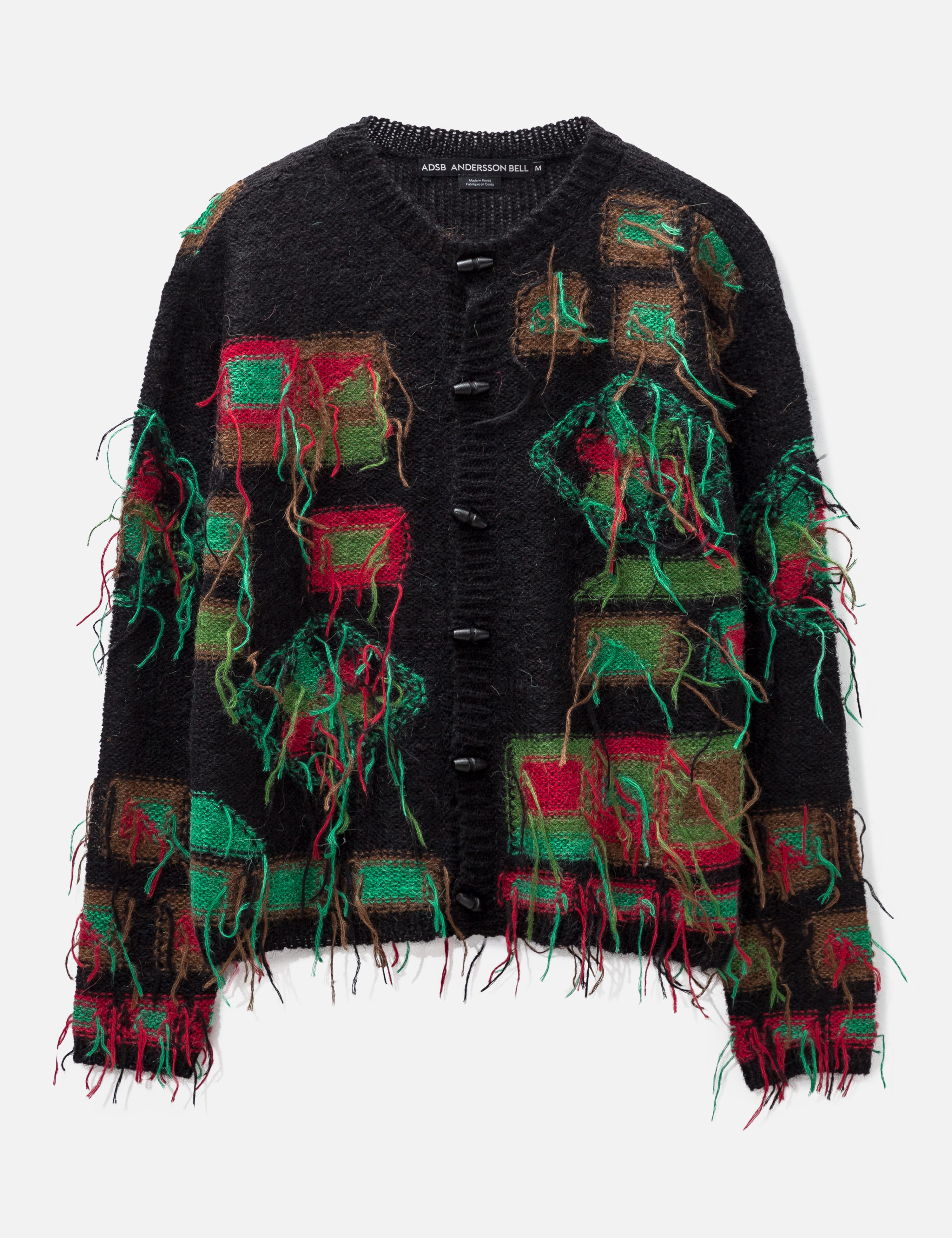 Andersson Bell - VILLAGE INTARSIA CARDIGAN | HBX - Globally