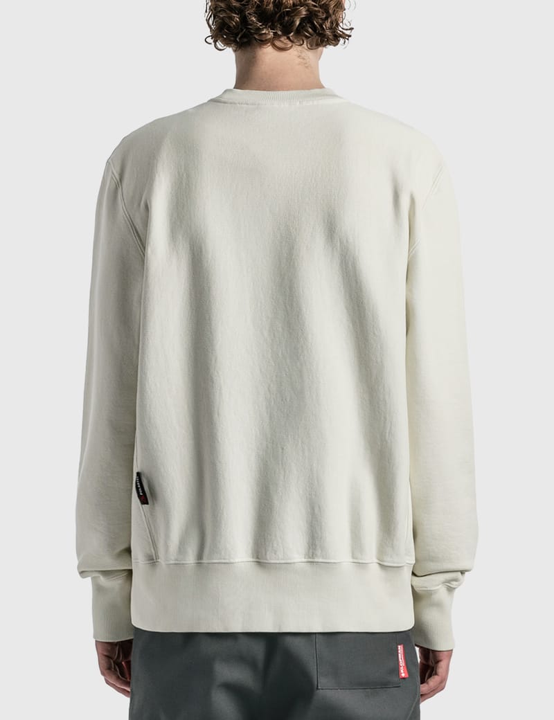 GR10K - Transcript Stoarage Unbrushed Crewneck Sweatshirt | HBX