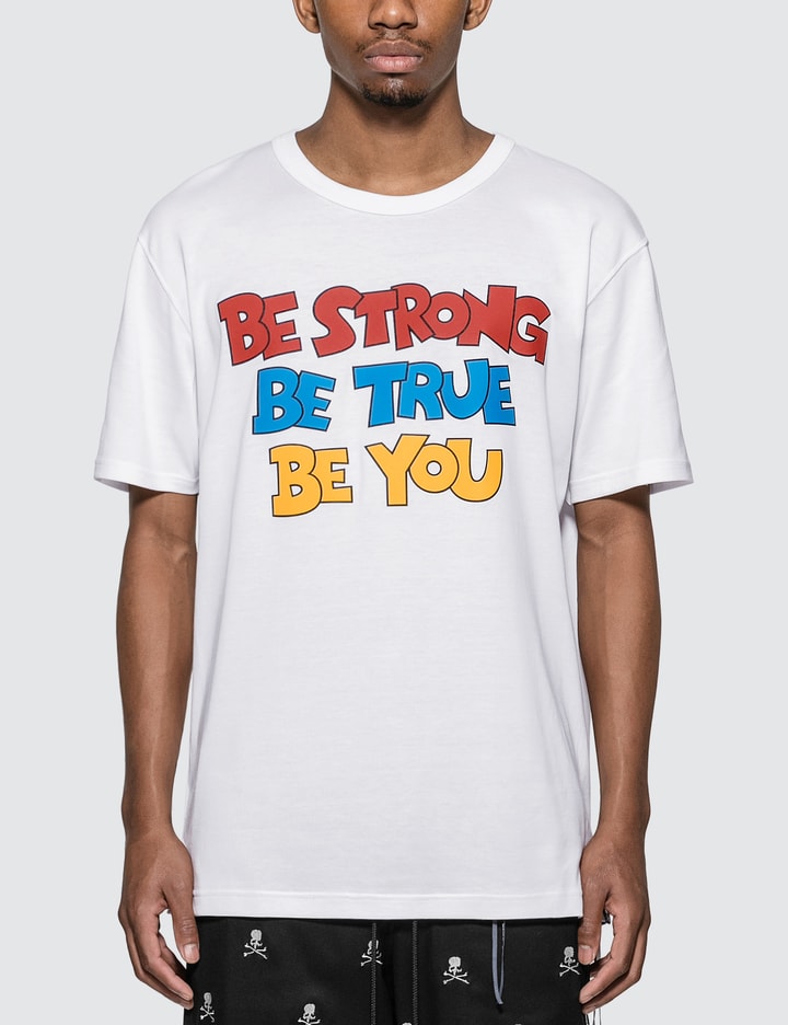 Mastermind World LogoFlocked Cotton Jersey Tshirt HBX Globally