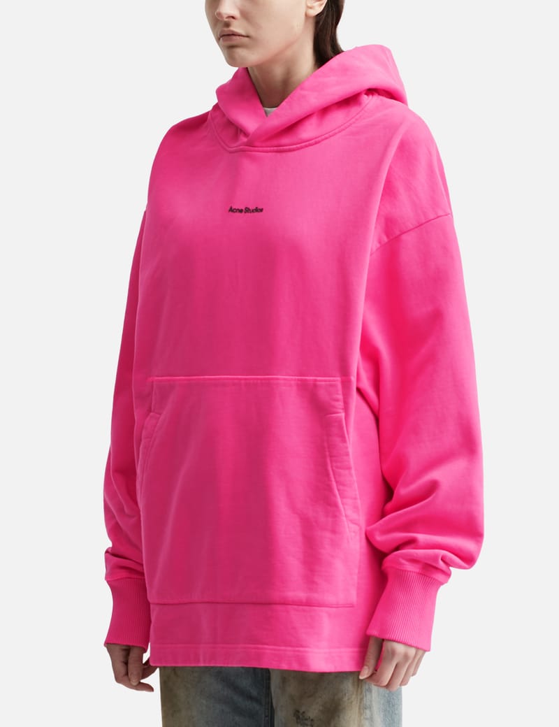 国内発送☆ACNE STUDIOS☆HOODIE/PINK Acne Studios - Logo Hoodie | HBX - Globally Curated Fashion