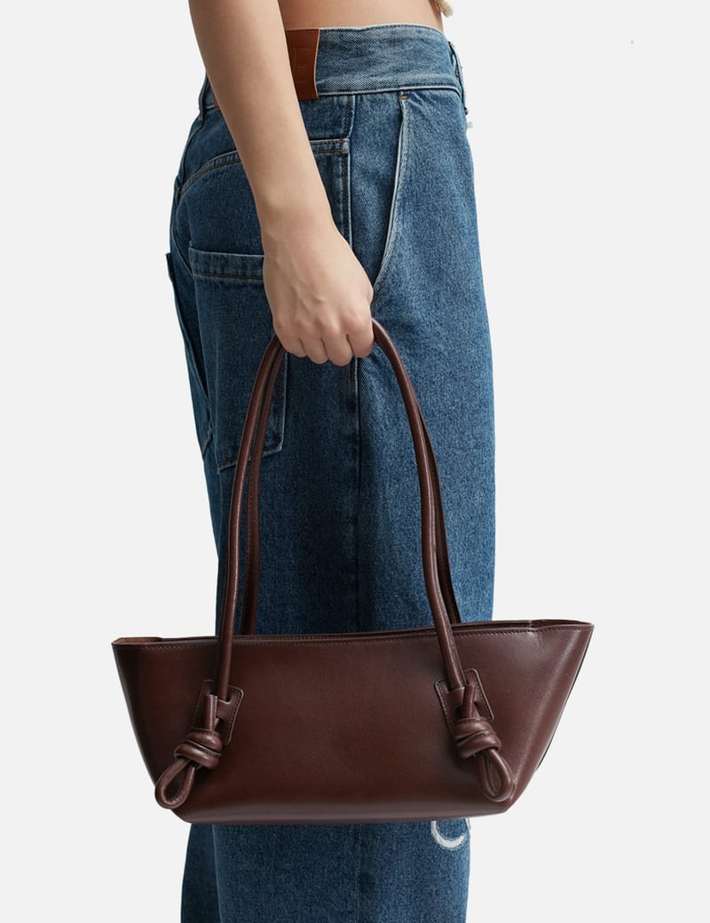 FORNA CALF HAIR - Leather-Framed Shoulder Bag – Hereu Studio