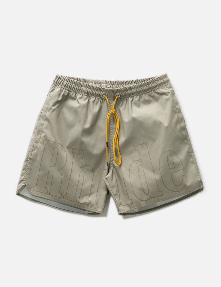 Rhude Logo Basketball Swim Shorts