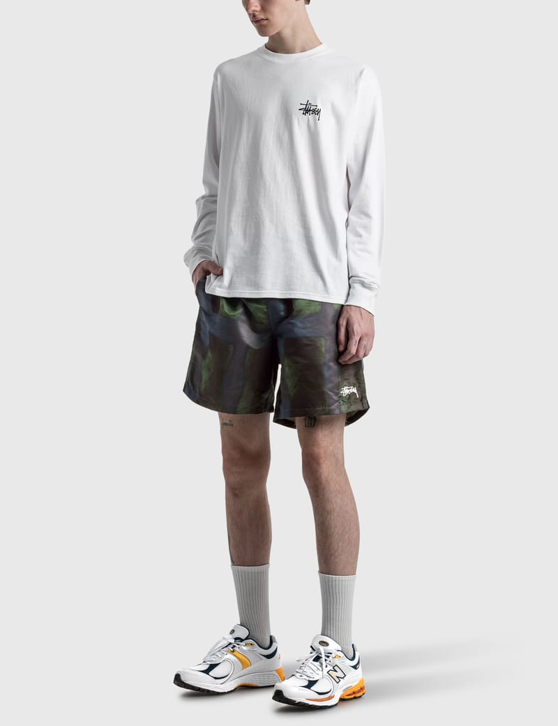 Stussy dyed discount plaid water short