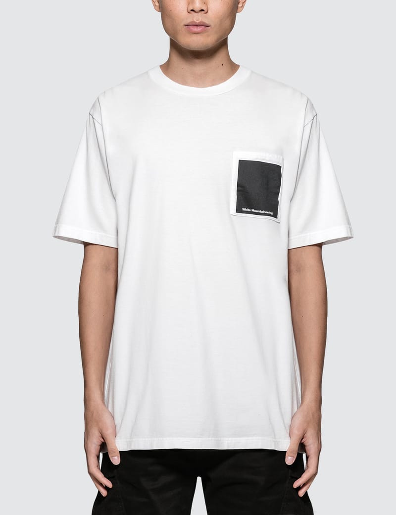 White Mountaineering - Logo Printed Pocket T-Shirt | HBX