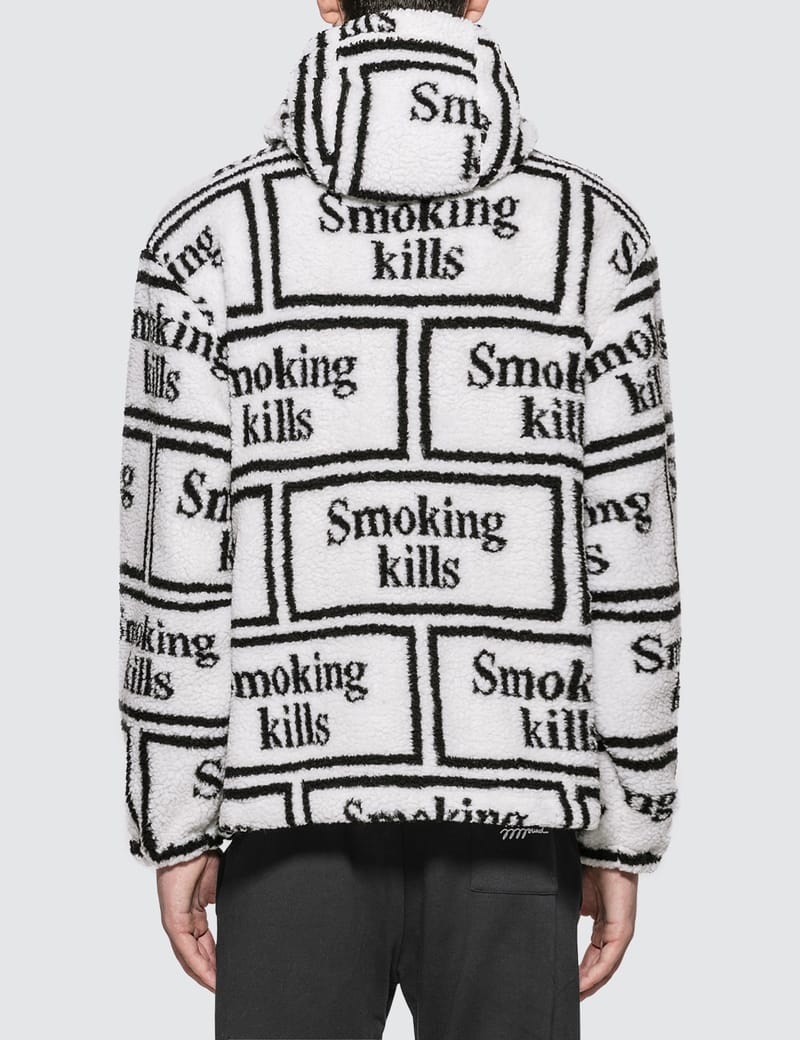 FR2 - Smoking Kills Boa Anorak Jacket | HBX - Globally Curated