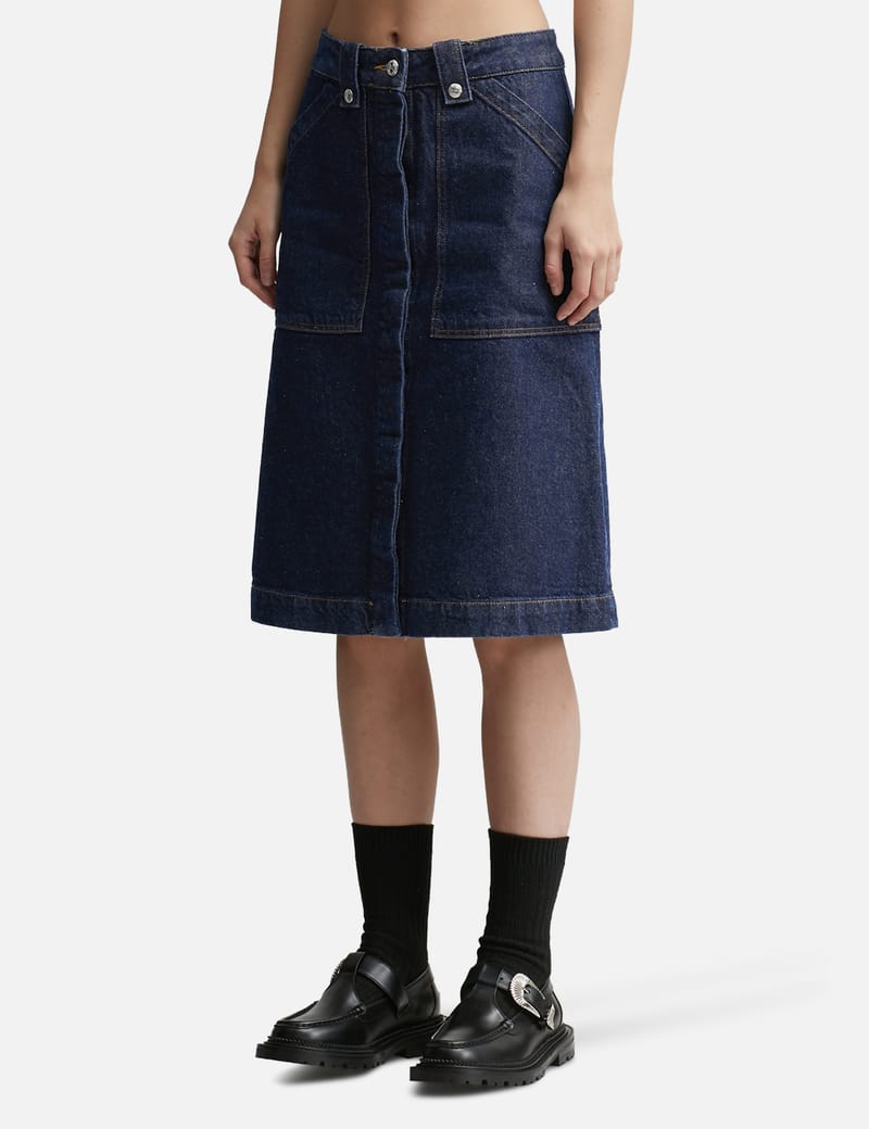 A.P.C｜SKIRTS (Jupe annie Skirt (COGUU F06387 IAL)) APC Annie Skirt Indigo Denim COGUU F06387 IAL 133032063 | eBay