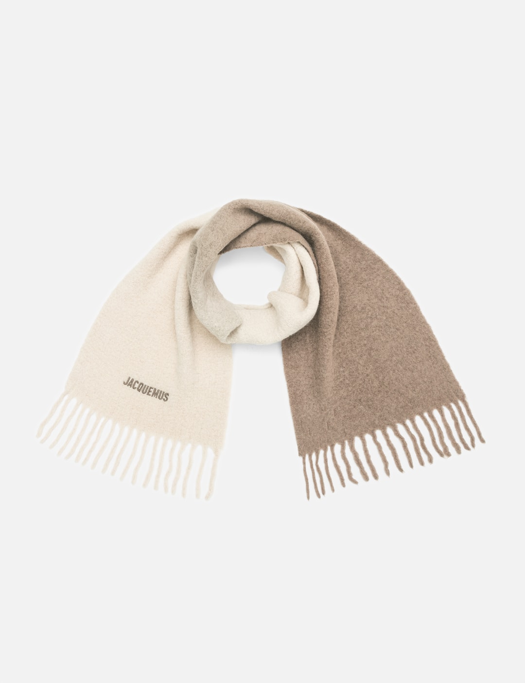 Jacquemus - L'ECHARPE MOISSON Gradient Scarf | HBX - Globally Curated ...