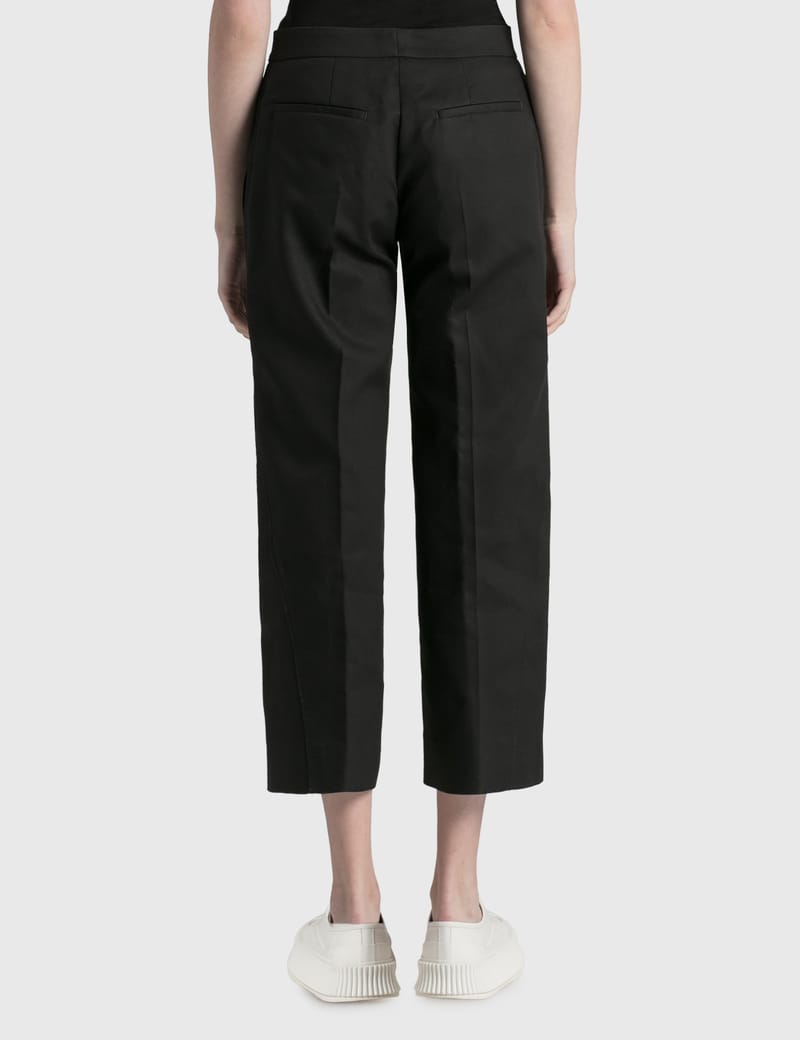 Jil Sander - Flared Cropped Pants | HBX - Globally Curated Fashion and  Lifestyle by Hypebeast