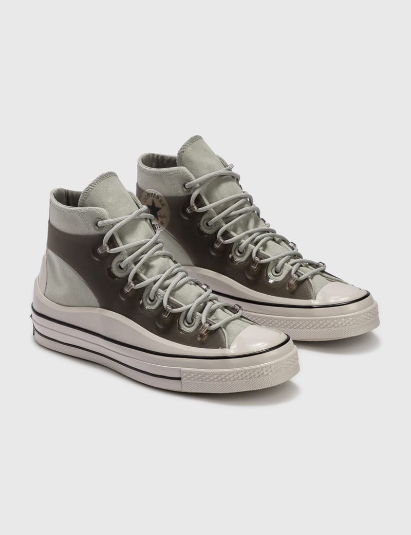 靴 CONVERSE CT70 UTILITY Converse Chuck 70 Hi Vintage Canvas Utility Green Egret