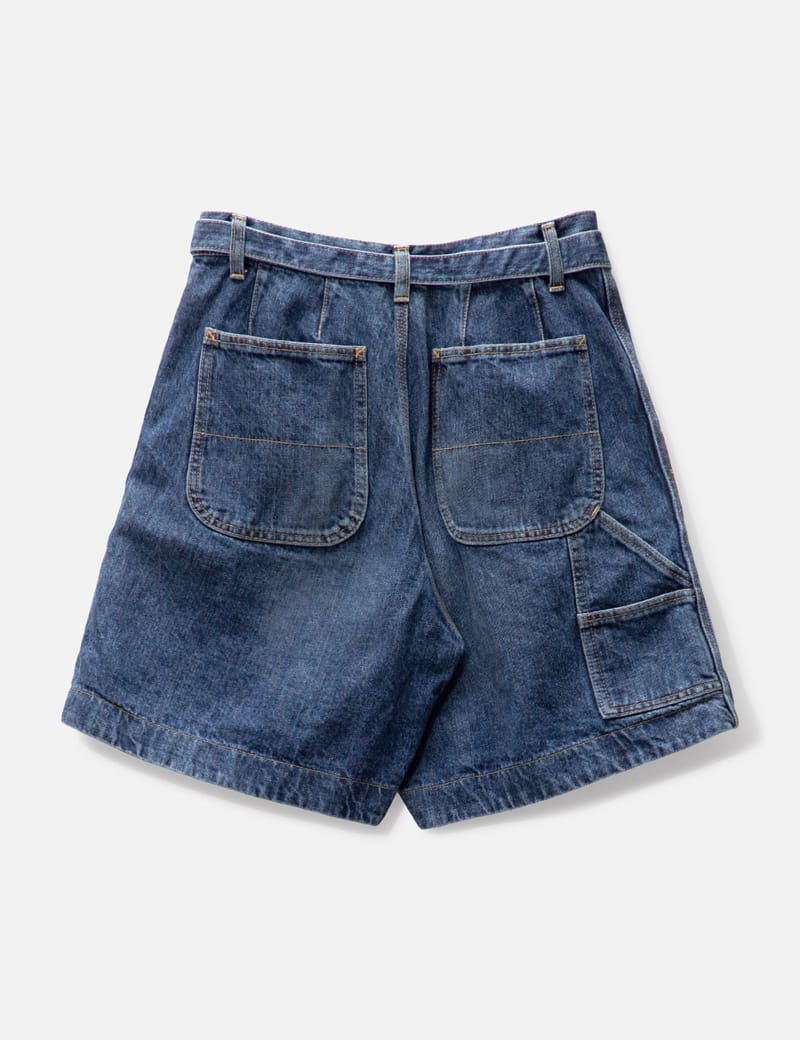 Sacai - DENIM SHORTS | HBX - Globally Curated Fashion and