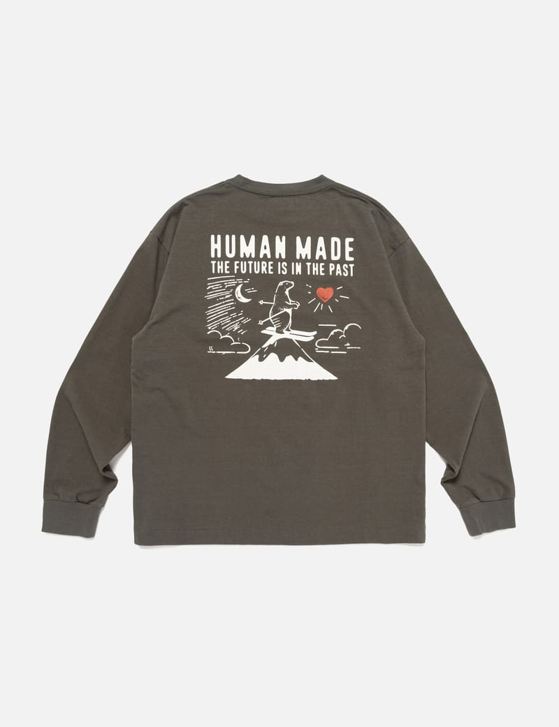 トップス HUMAN MADE Wool Blended L/S T-Shirt Human Made - Wool Blend Long Sleeve T-shirt | HBX