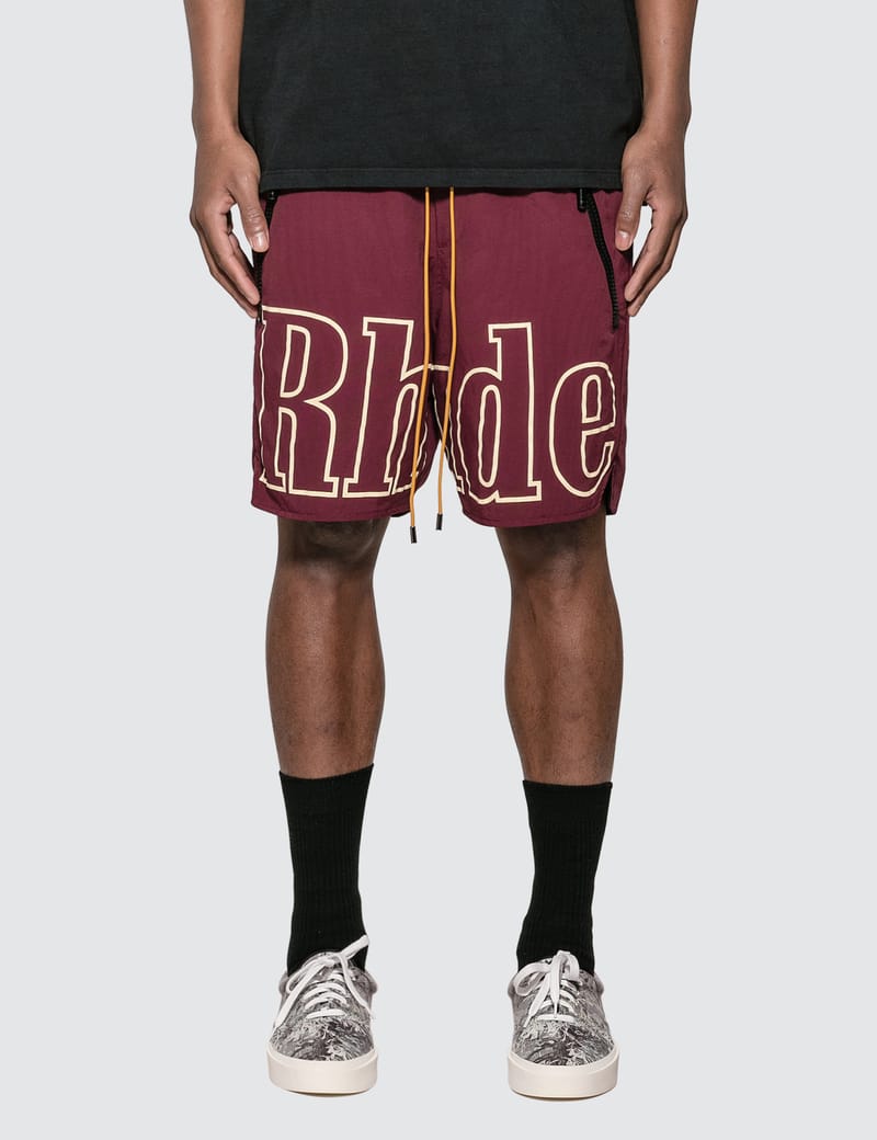 ルード - Oversized Logo Shorts | HBX
