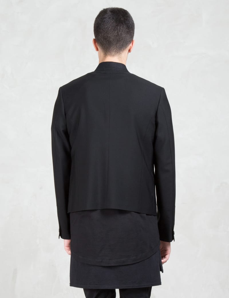 LAD MUSICIAN - Wool Gabardine Napoleon Jacket | HBX