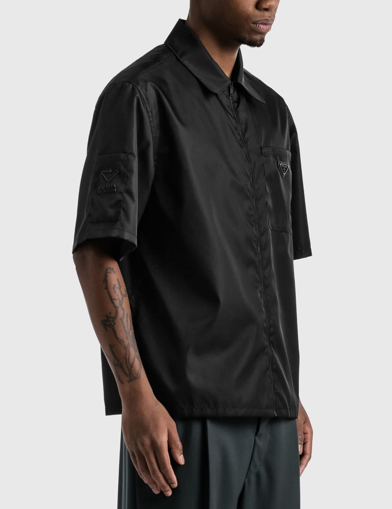 Prada - Re-nylon Short Sleeve Shirt | HBX - Globally Curated