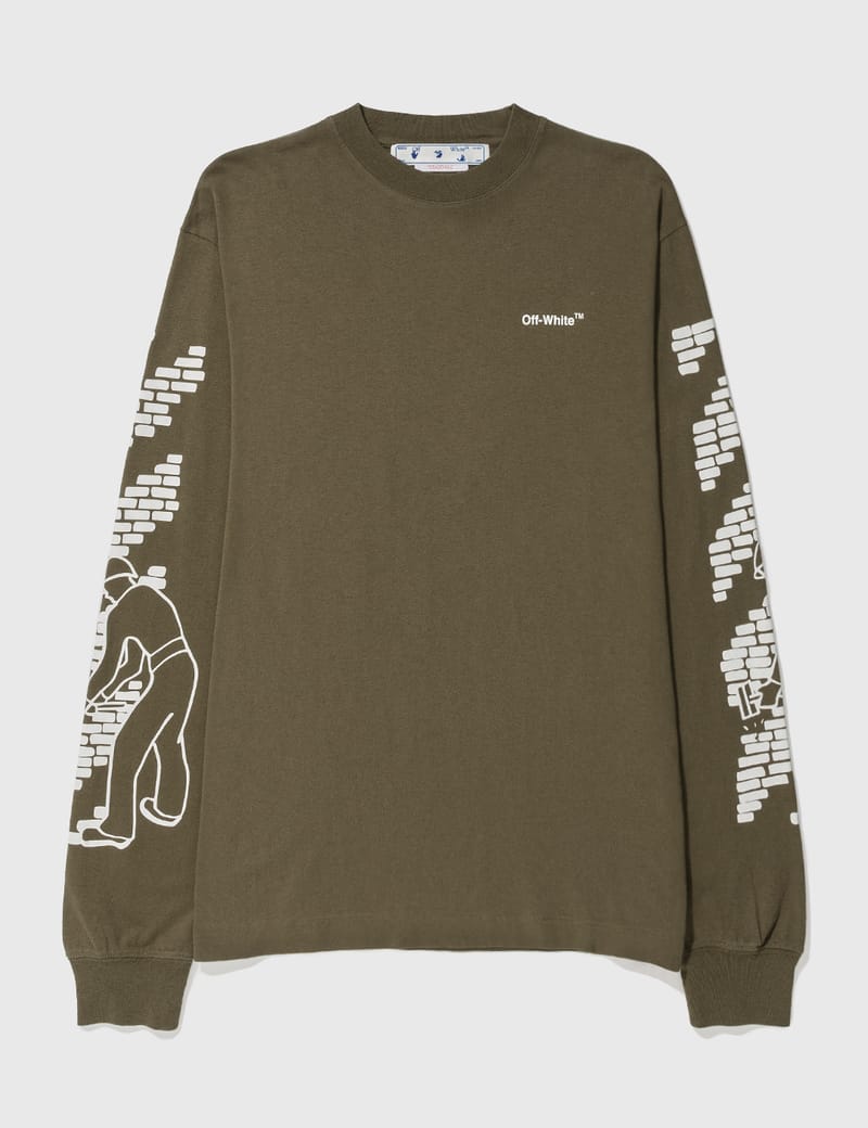 Off-White™ - Bricks Skate Long Sleeve T-shirt | HBX - Globally