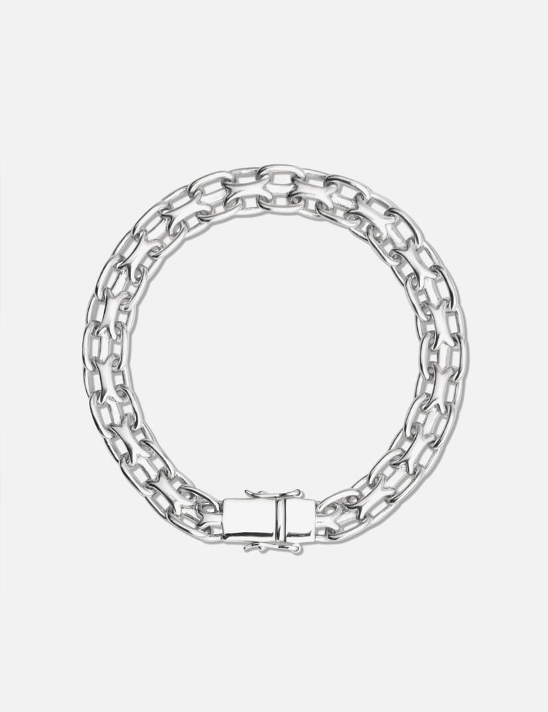 カーブチェーン 7\" CURB BRACELET L Tom Wood カーブチェーン 7\
