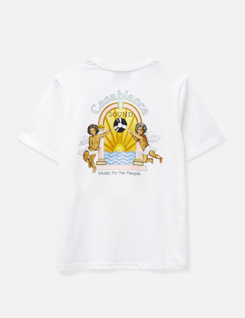 Saint Michael - Saint Michael x A BATHING APE® Hvn ＆ Hell T-shirt