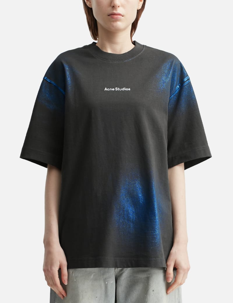 【正規店購入】Acne Studios アクネストゥディオズ ロゴTシャツ アクネ ストゥディオズ - フェイデッド ロゴ Tシャツ | HBX