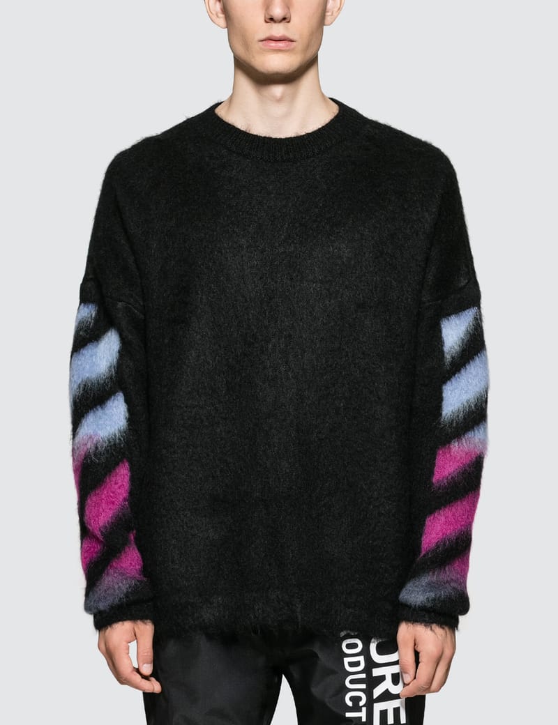 Off white brushed mohair on sale sweater