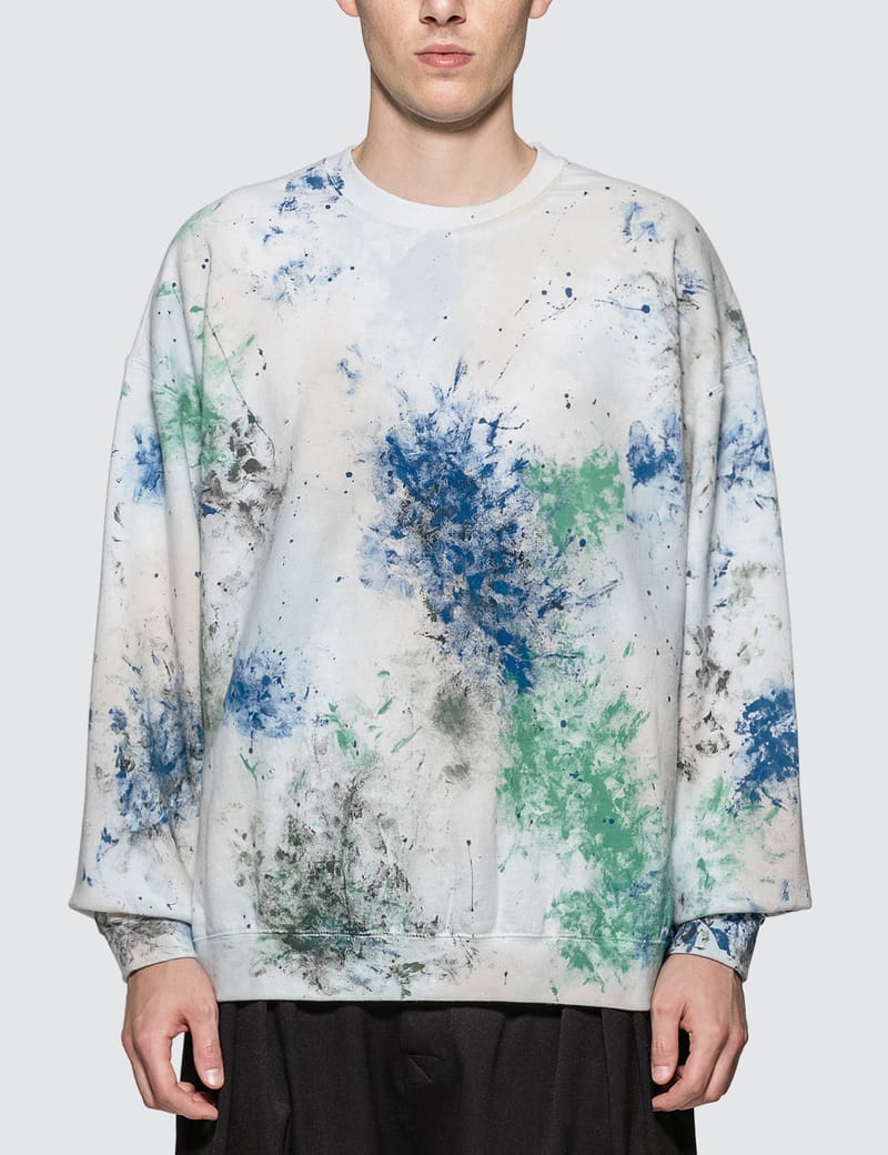Sasquatchfabrix. - Paint Vintage Sweatshirt | HBX - Globally Sasquatchfabrix. - Paint Vintage Sweatshirt | HBX - Globally