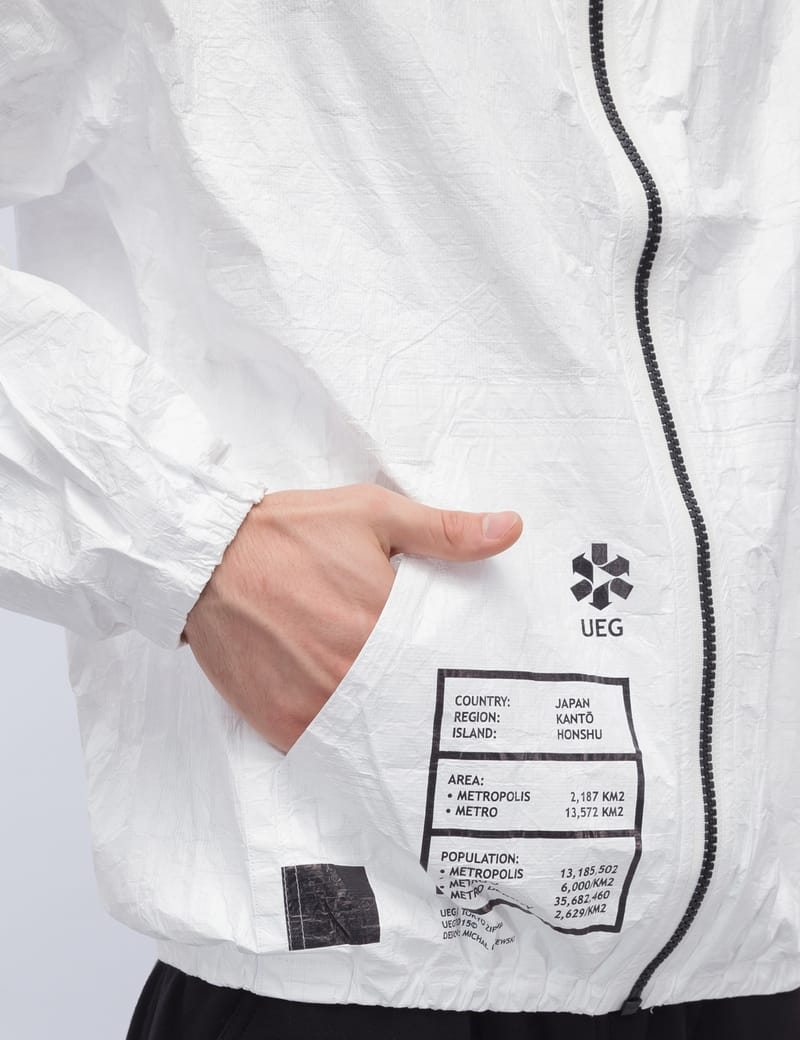 UEG - Tyvek® Tokyo Zip-Up Jacket | HBX - Globally Curated Fashion