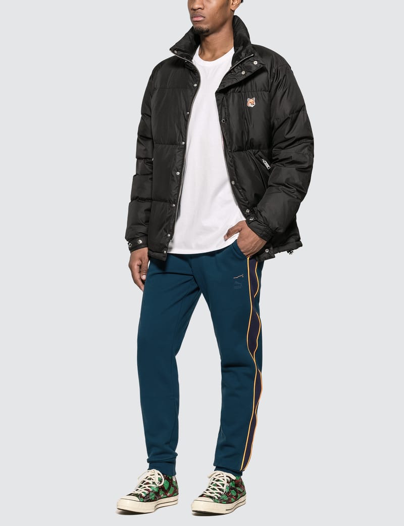 Maison Kitsuné - Fox Head Patch Down Jacket | HBX - Globally