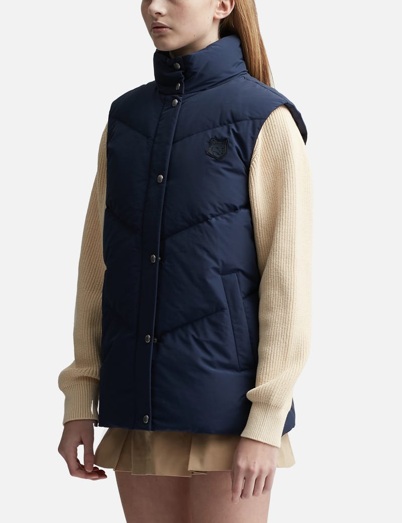 Maison Kitsuné - Sleeveless Puffer Vest | HBX - Globally