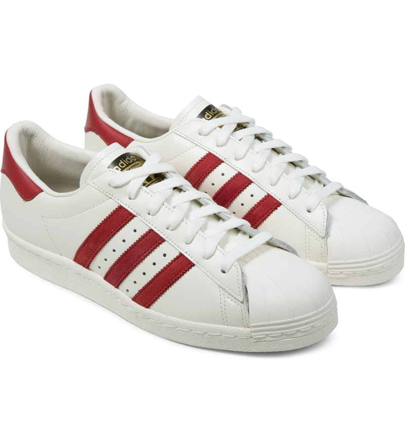 Adidas superstar shop 80s dlx red