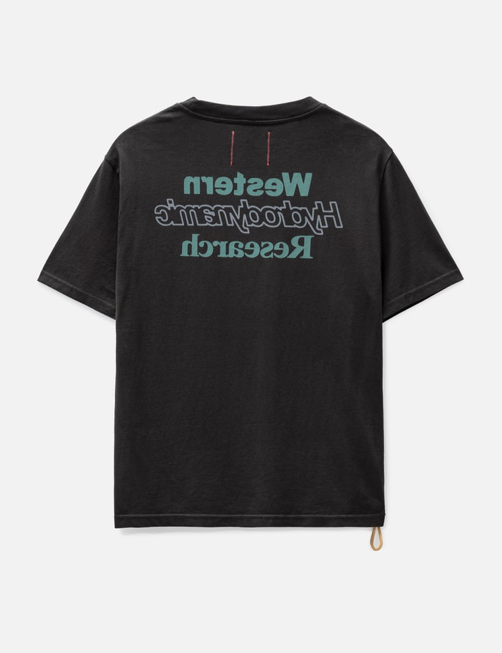 T-shirt Birdwell Western Hydrodynamic Research Manches Longues - Bleu Marine Taille L