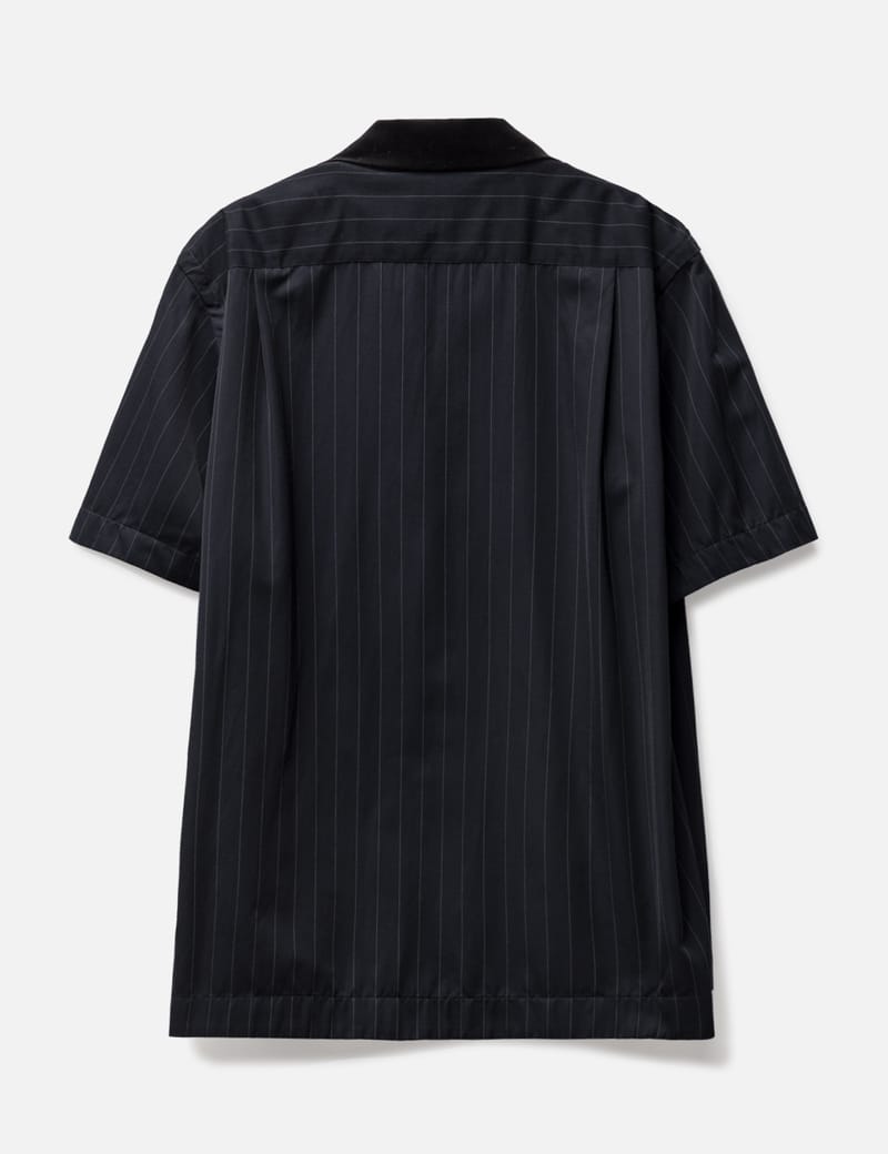 Sacai - CHALK STRIPE SHIRT | HBX - Globally Curated Fashion and