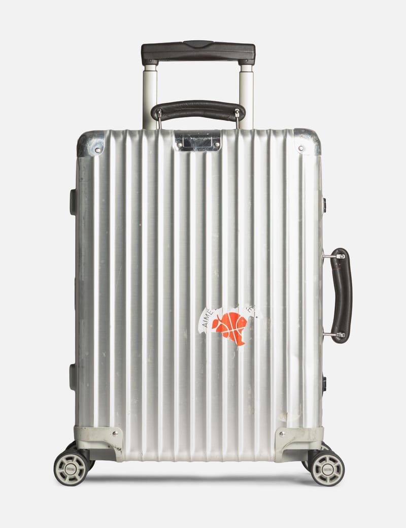 Rimowa CLASSIC CABIN FLIGHT SUITCASE - Silver, used with cosmetic