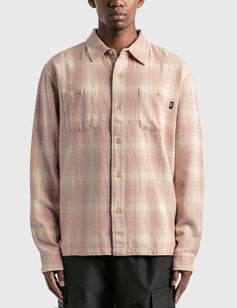 Stüssy - Beach Plaid Shirt | HBX - Globally Curated Fashion and