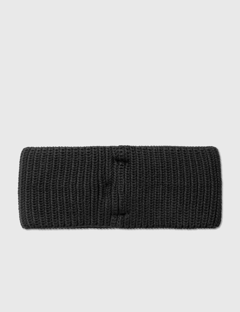 帽子 Y-3 HEADBAND BLACK Y-3 Black Patch Headband Y-3