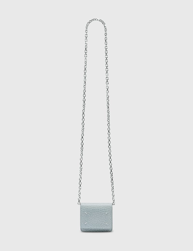 【MAISON MARGIELA】 Logo Chain Wallet Maison Margiela 4 Stitches Chain Wallet — MODA