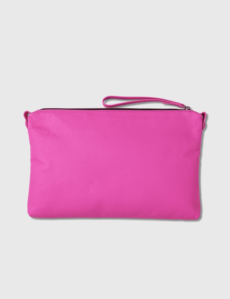 Neon discount clutch bag