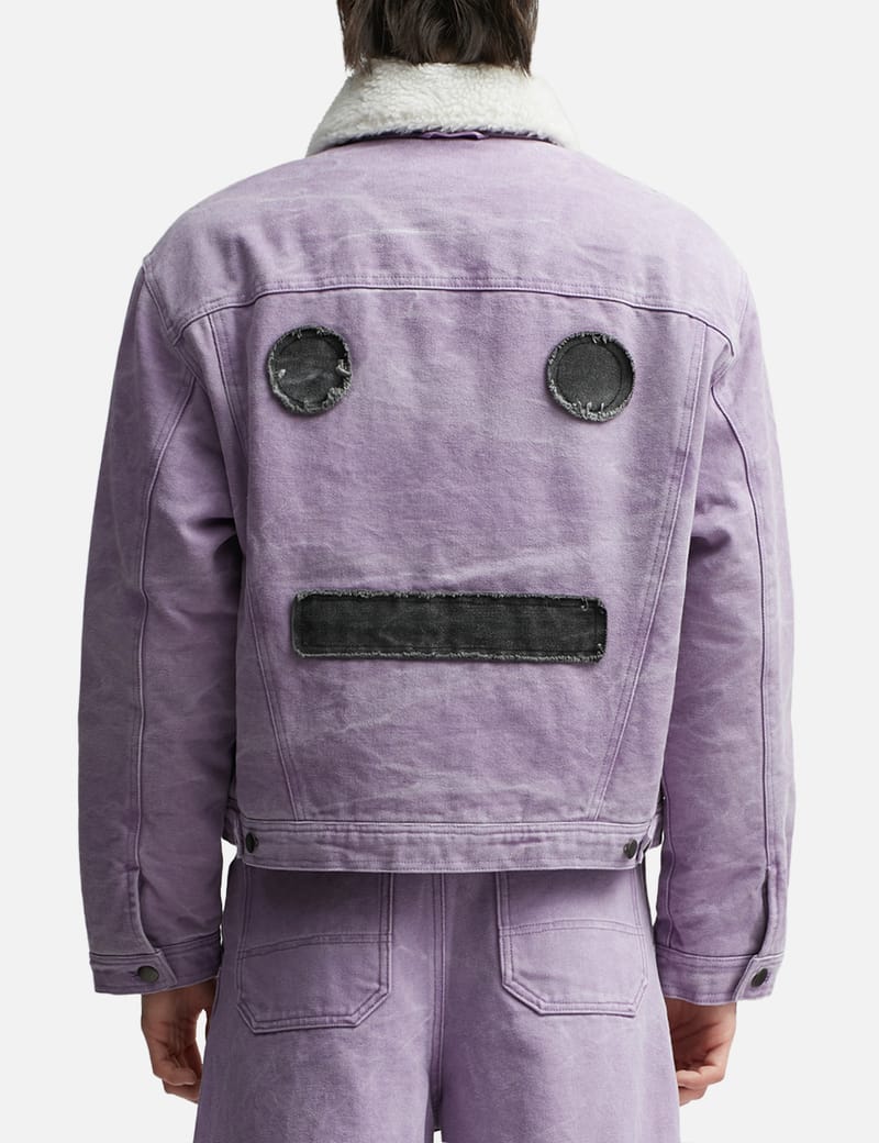 Acne Studios - Face Logo Canvas Jacket | HBX - Globally